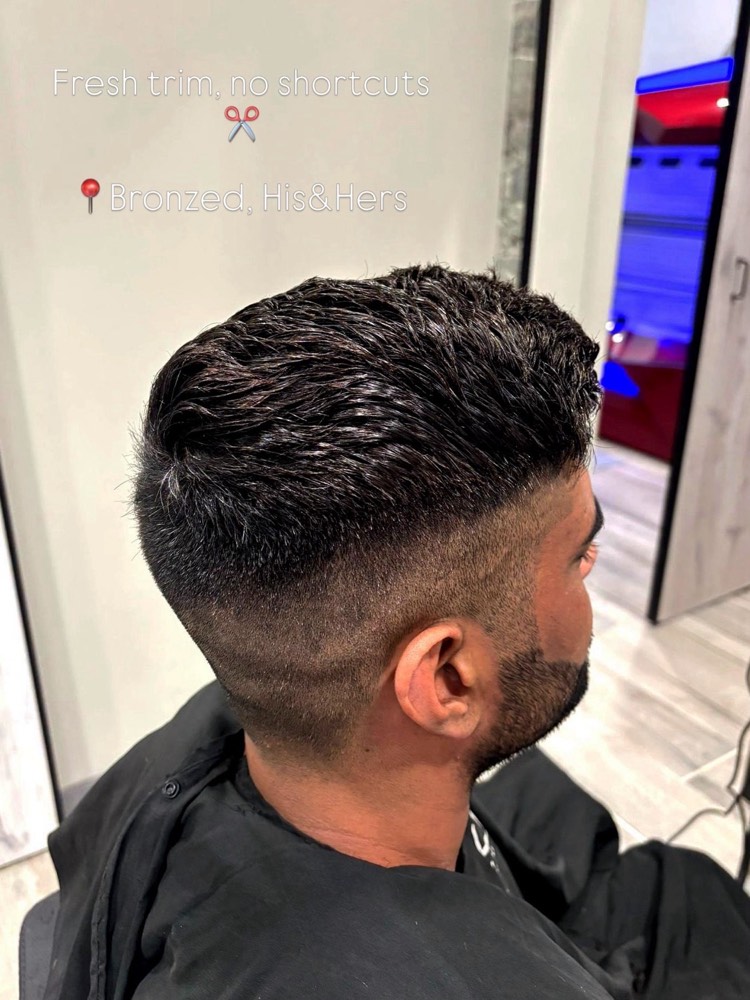 Hair at Bronzed